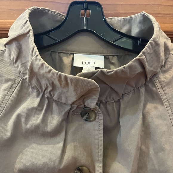 NWOT Ann Taylor Loft Button Down Tie Waist - Picture 3 of 11